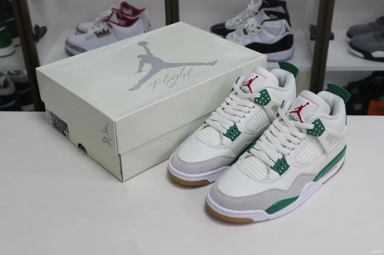 GREEN' RETRO 4 JORDAN 'PINE AIR SB NIKE X 0311